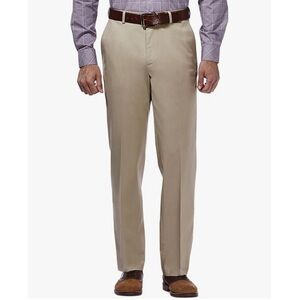 Tan Haggar In Motion Dress Pants